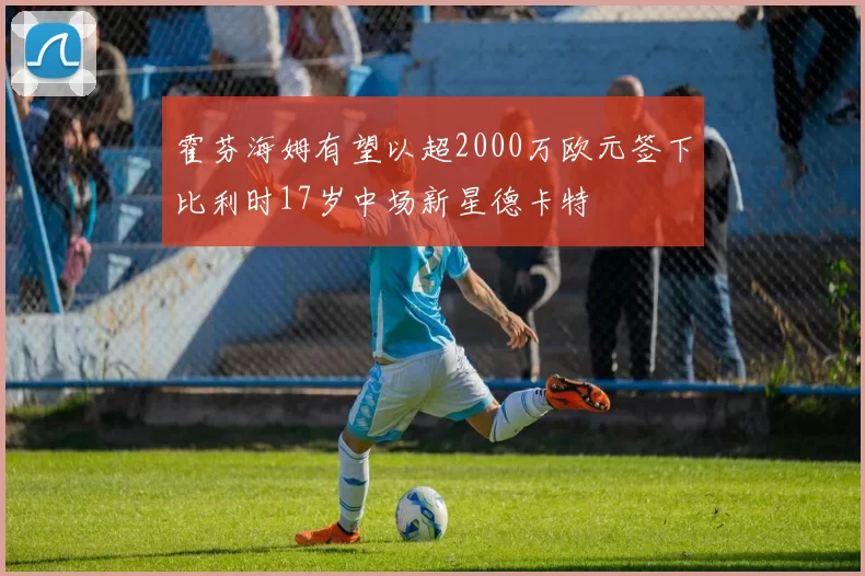 霍芬海姆有望以超2000万欧元签下比利时17岁中场新星德卡特